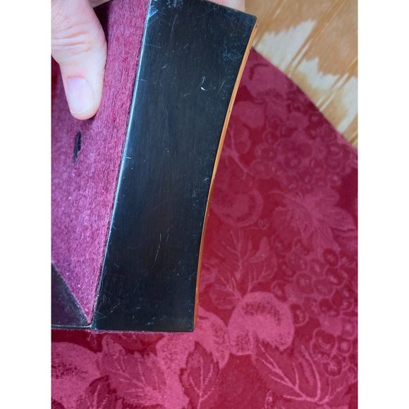 Vintage Delta (upper case) Symbol Triangle Weighted Bookends Pair 2lbs. Each Bro - Picture 13 of 16